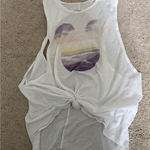 Mickey head sunset tank - open back